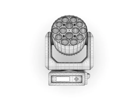 Stage Lighting Collection 3D Model