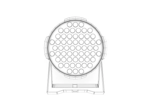 Stage Lighting Collection 3D Model