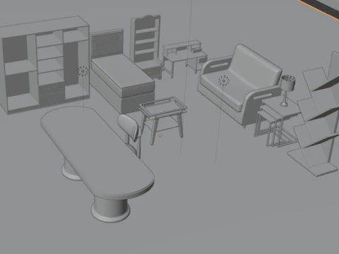 Furniture 3D Model