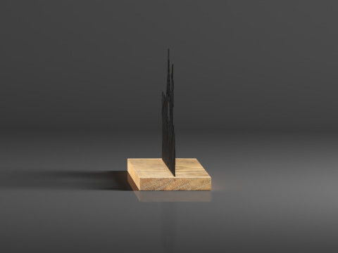 크리스마스 실내 장식 블랙 메탈 성탄 장면을 위한 Pinkunn 성탄 세트 3D 프린트 모델