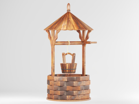 Blumfeldt Loreley - Decorative Fountain Garden Decoration 3D-printmodel
