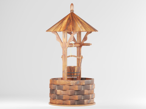 Blumfeldt Loreley - Decorative Fountain Garden Decoration 3D-printmodel