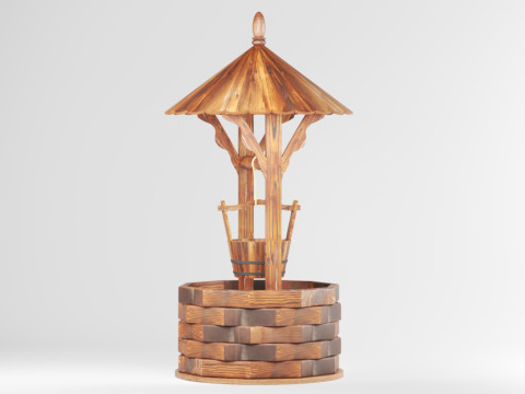 Blumfeldt Loreley - Decorative Fountain Garden Decoration 3D-printmodel