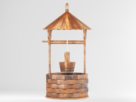 Blumfeldt Loreley - Decorative Fountain Garden Decoration 3D-printmodel