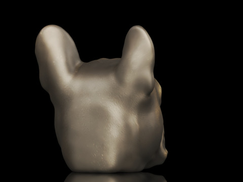 Creative Co-Op Decorative Antique Resin Dog Head Bookends 3Dプリントモデル