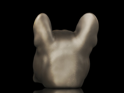 Creative Co-Op Decorative Antique Resin Dog Head Bookends 3Dプリントモデル