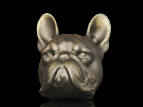 Creative Co-Op Decorative Antique Resin Dog Head Bookends 3Dプリントモデル
