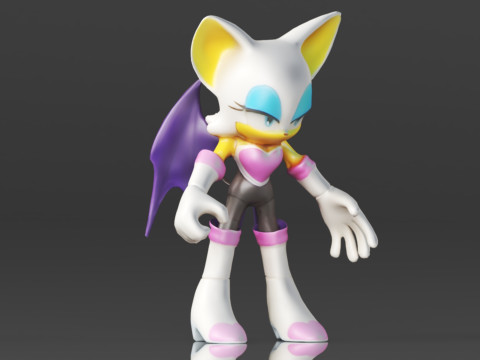 Sonic the Hedgehog Figure 3D printmodel