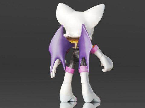 Sonic the Hedgehog Figure 3D printmodel
