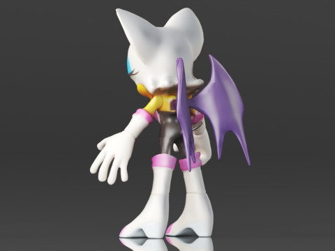 Sonic the Hedgehog Figure 3D printmodel