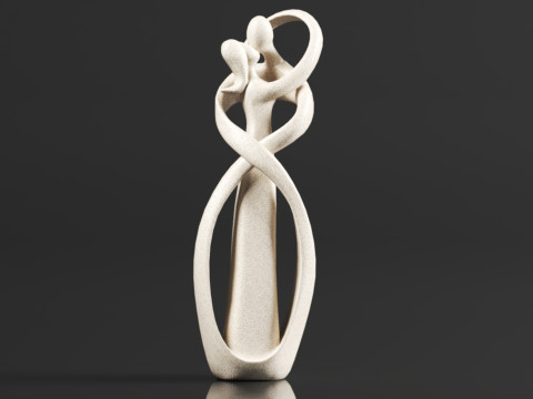 Hztyyier Statue De Grs Amoureux Couple Statue 3D printmodel