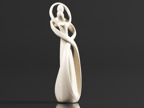 Hztyyier Statue De Grs Amoureux Couple Statue 3D printmodel