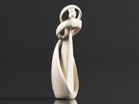 Hztyyier Statue De Grs Amoureux Couple Statue 3D printmodel