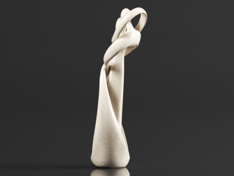 Hztyyier Statue De Grs Amoureux Couple Statue 3D printmodel