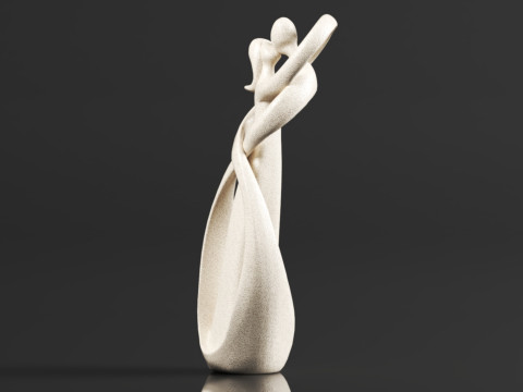 Hztyyier Statue De Grs Amoureux Couple Statue 3D printmodel