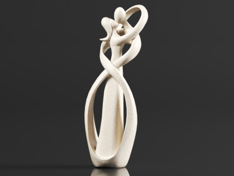 Hztyyier Statue De Grs Amoureux Couple Statue 3D printmodel