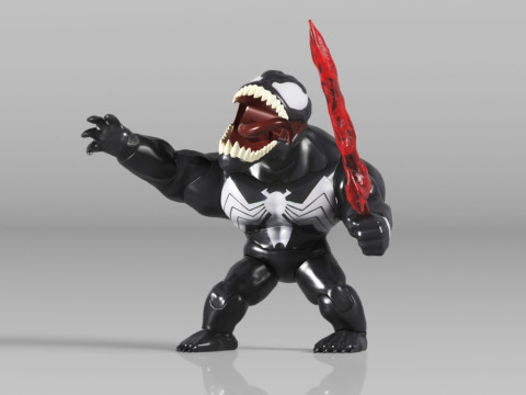 Good Smile Marvel Comics Venom Nendoroid Action Figure 3D Принт Модель