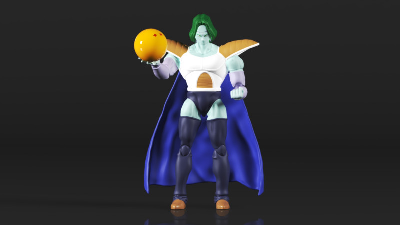 Bandai spirits SHFiguarts Zarbon Modèles 3D en vedette .c4d .max .obj .3ds .fbx .stl .blend 