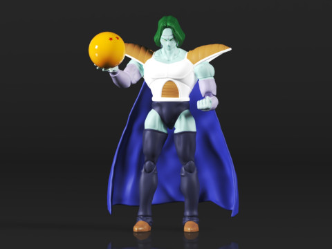 Bandai spirits SHFiguarts Zarbon Modèles 3D en vedette