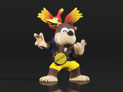Youtooz Banjo and Kazooie Modello di stampa 3D