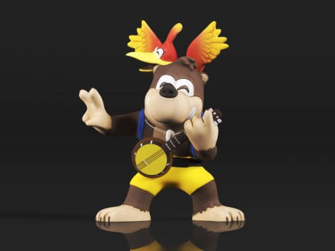 Youtooz Banjo and Kazooie Modello di stampa 3D