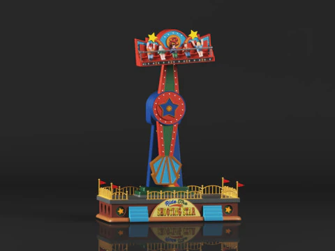 Lemax Village Collection The Shooting Star 3D Print Model