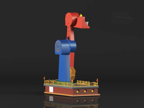Lemax Village Collection The Shooting Star 3D Print Model