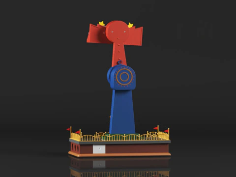 Lemax Village Collection The Shooting Star 3D Print Model