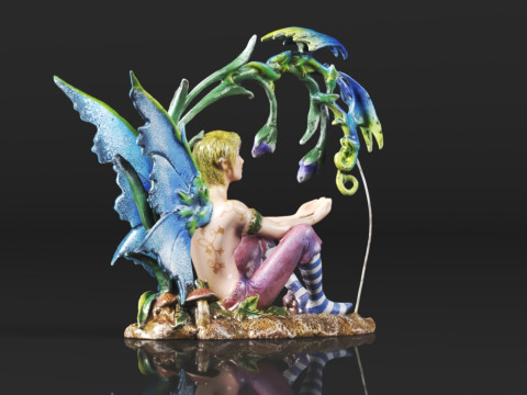 Pacific Giftware PT Amy Brown 艺术原创系列男孩 3D 打印模型