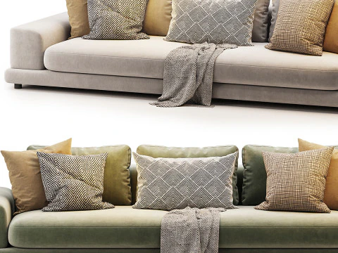 Sofa Angelo Italian 3D Model