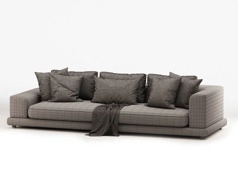 Sofa Angelo Italian 3D Model