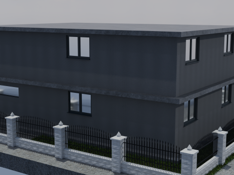 Modern house Modelo 3D