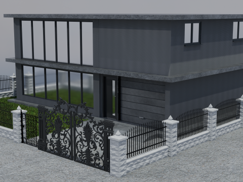 Modern house 3D Модель