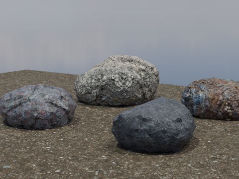 Stones Modèle 3D