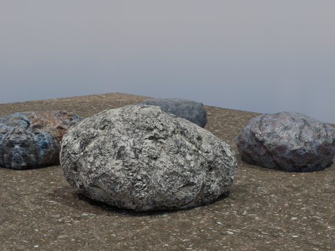 Stones 3D Модель