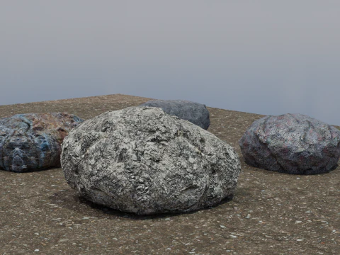 Stones 3D Model