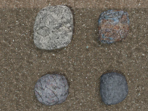 Stones 3D Model