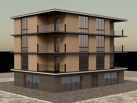 Apartment 3D 模型