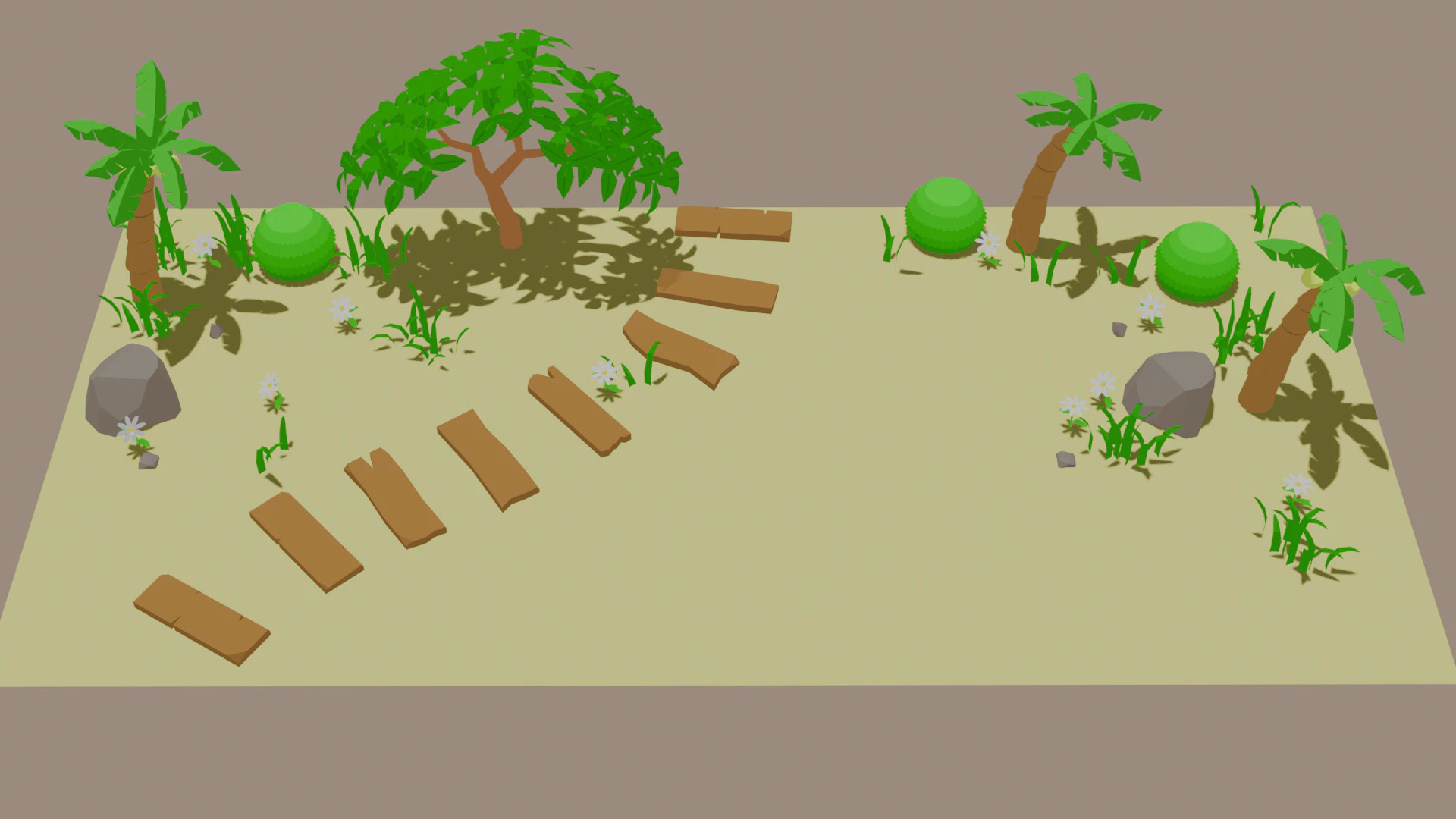 Beach map 2 3D Model .c4d .max .obj .3ds .fbx .stl .blend 