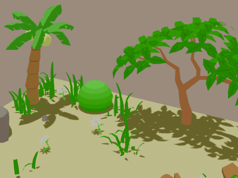 Beach map 2 Modèle 3D