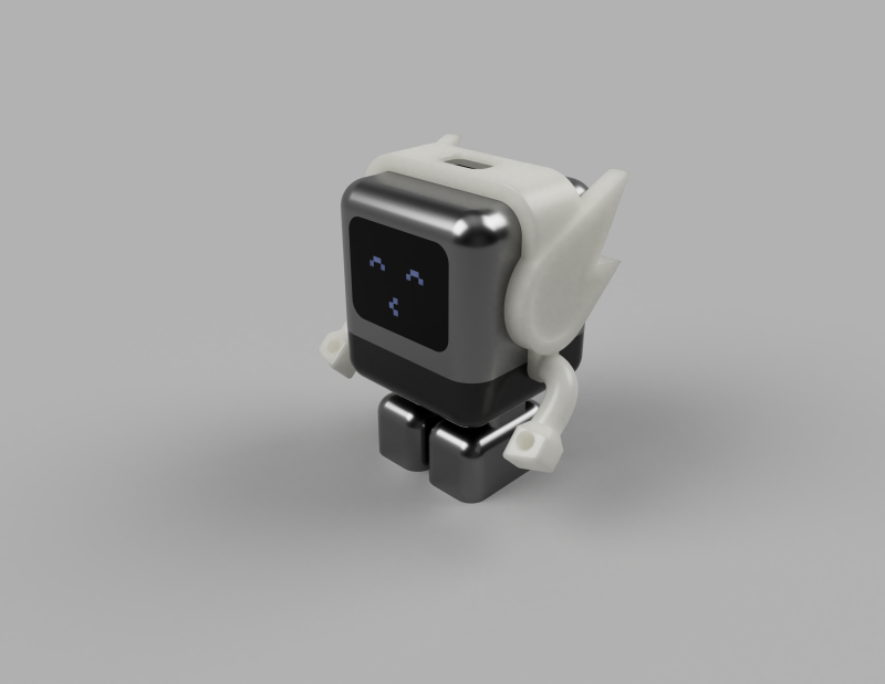 CHARGER ACCESSORY 1 UGREEN RG 30W ROBOT Modello di stampa 3D .c4d .max .obj .3ds .fbx .stl .blend