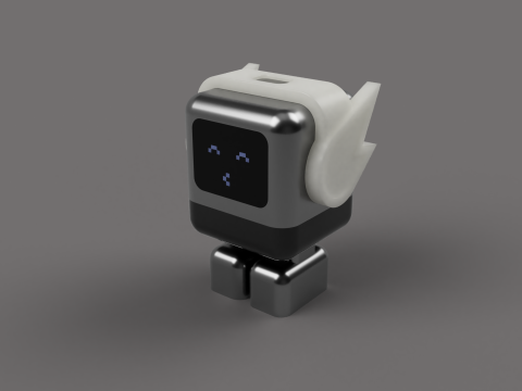 CHARGER ACCESSORY 1 UGREEN RG 30W ROBOT Modello di stampa 3D
