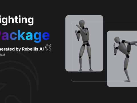 Rebellis fight pack Modelo 3D