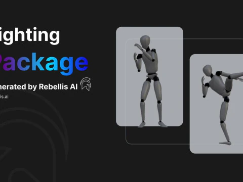 Rebellis fight pack 3D Model