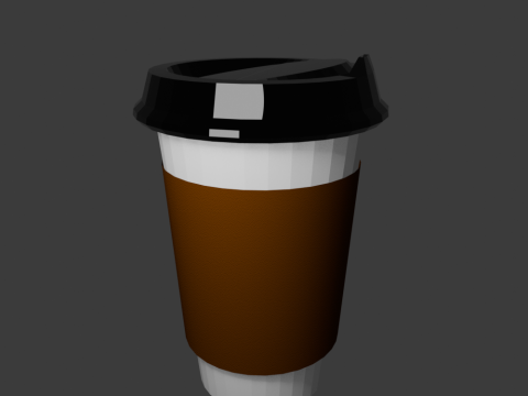 Cup of coffee 3D Model
