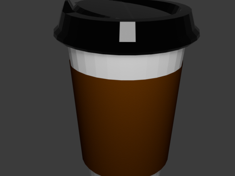 Cup of coffee Model 3D