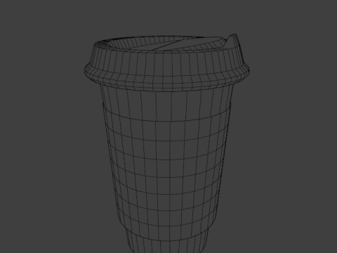 Cup of coffee Model 3D