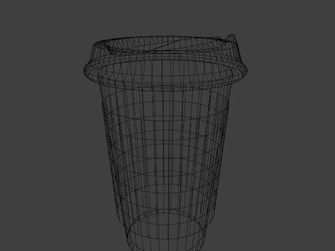 Cup of coffee Model 3D