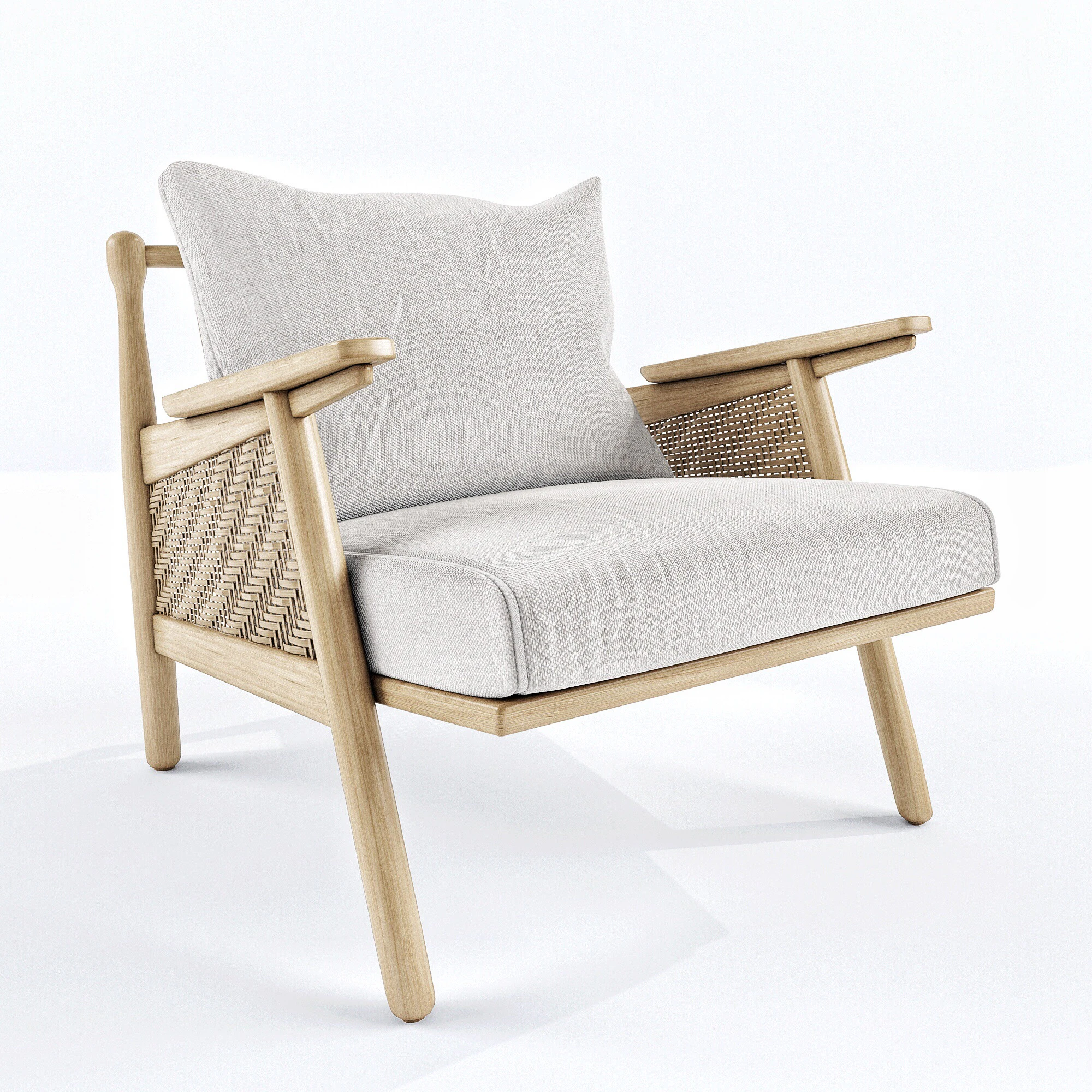 Chair 3D Model .c4d .max .obj .3ds .fbx .stl .blend 