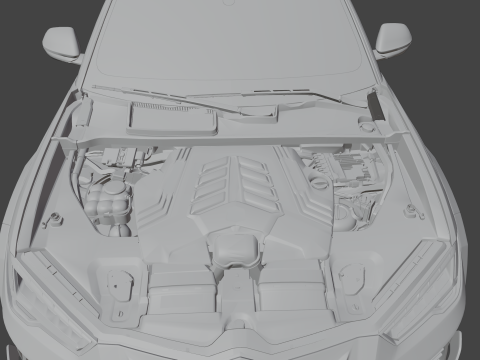Free Iamborghini Urus Mansory 3D Model
